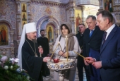 Патриарший экзарх всея Беларуси встретился с президентом Республики Сербской